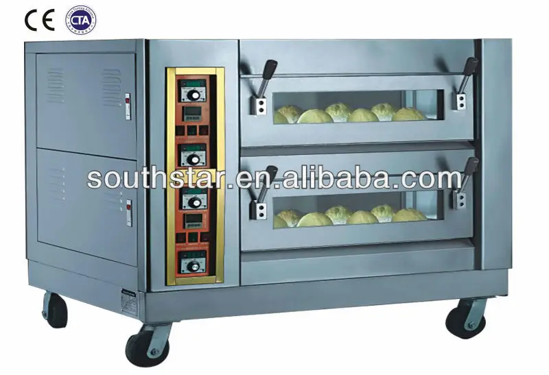  Одобренная CE Коммерческая электрическая печь для пиццы выпечки кексов высокого качества