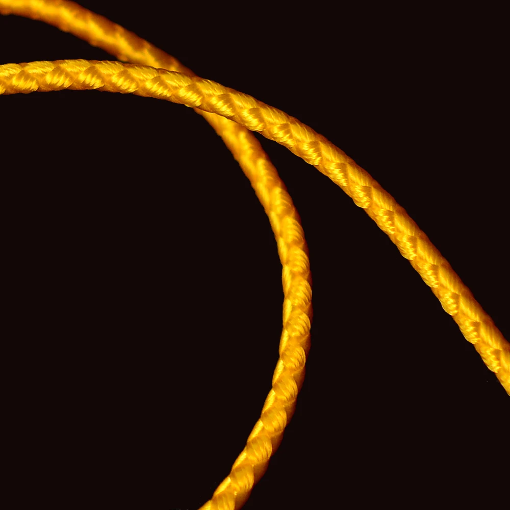 LONGJIE manufacturer wholesales 29 colors 2mm Long-lin hand-woven jewelry making thread 18m