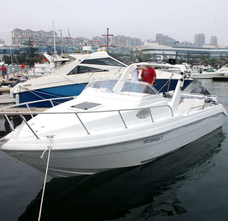 Лодка WATERWISH QD25, подвесная спортивная яхта для рекламы