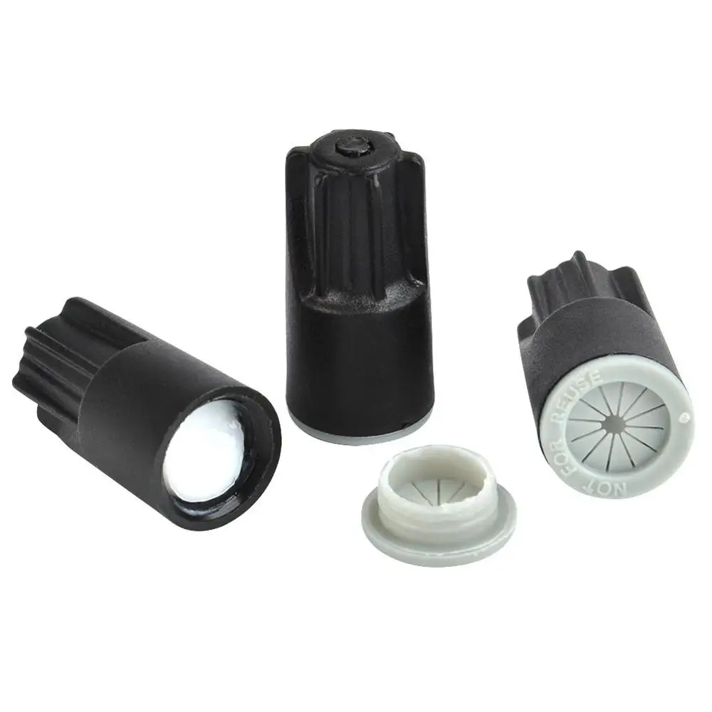 Waterproof Twist Connectors Grease Outdoor Seal Elect Wire Nuts Electrical Wire Connector Black/Blue