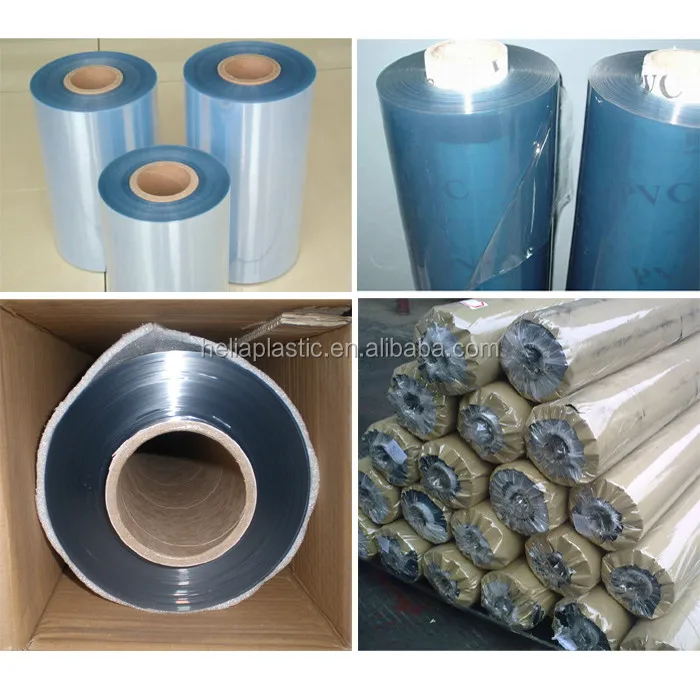 Soft PVC Super Clear Film of Vinyl Rolls in high transparent for window/door curtain