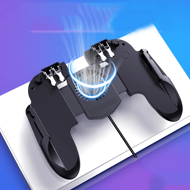 Travelcool Hot H9-2 for Pubg Wireless L1R1 Mobile Game Controller Mobile Gaming Trigger Mobile Phone Game Grip For PUBG