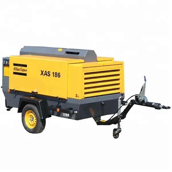  Портативный воздушный компрессор Atlas Copco XAS186Dd XAS 186
