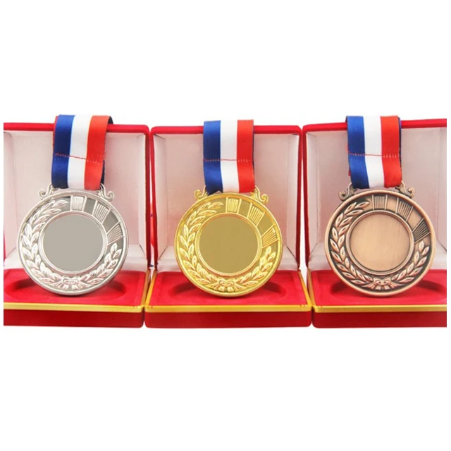 wholesales cheap zinc alloy antique metal custom plating award bronze blank medal