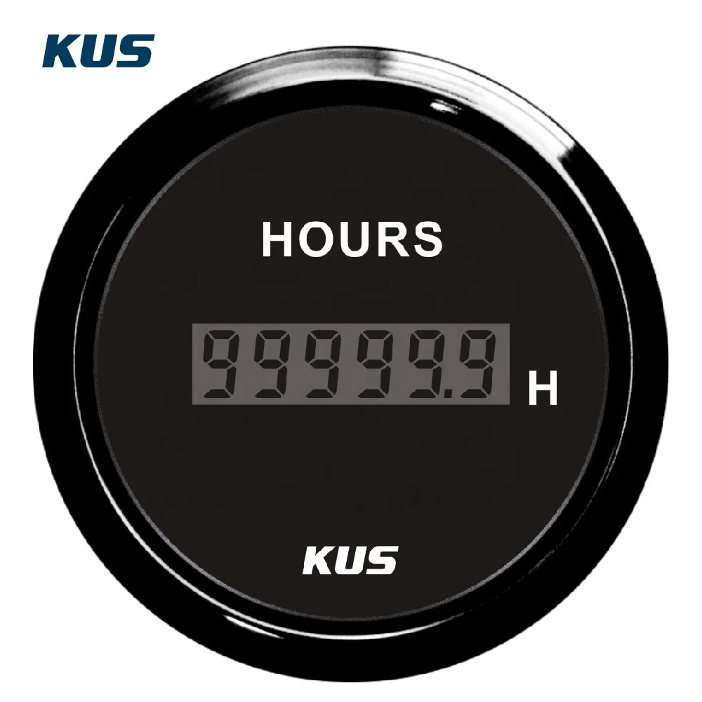 KUS 52mm Sea V series  CCUR-BS  Generator Hourmeter