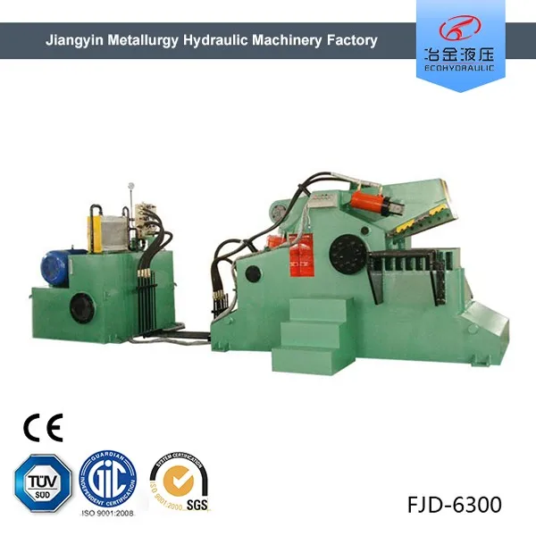 reliable reputation customized mini hydraulic alligator scrap iron cutting metal shear
