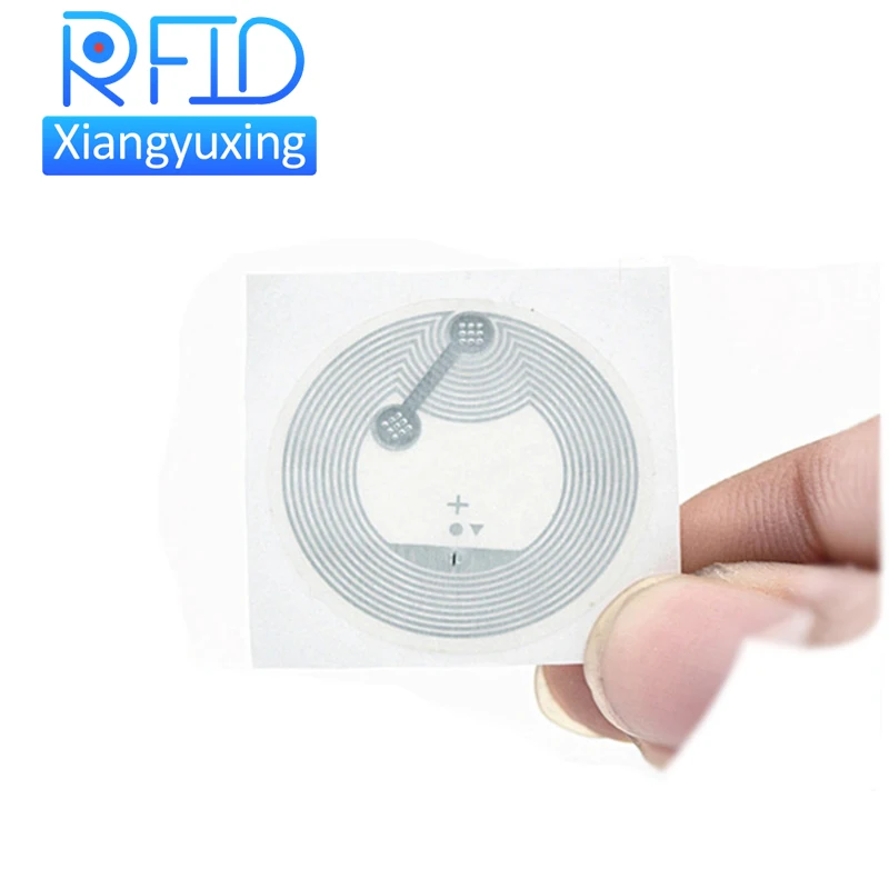 Cheap Price Custom NFC Rfid Sticker Label NFC Wet Inlay, Small NFC Ring Tag Waterproof, Nfc Paper Tag