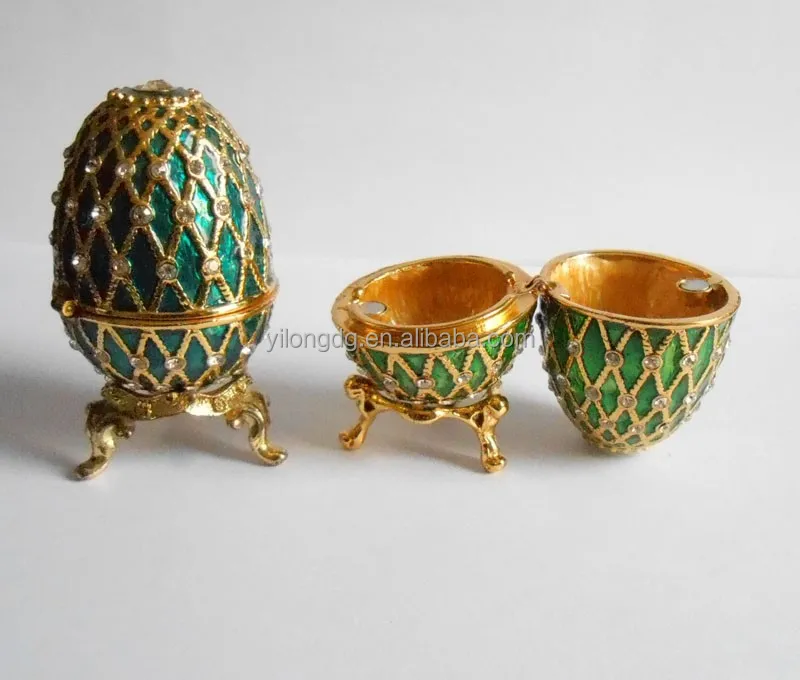 
Коробка для украшений в форме яйца 