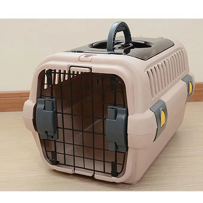 Portable Airline Approved Pet Kennel Cats Travel Cage Car Travel Vet Visit Dogs Carrier Crate Outdoor Kennel