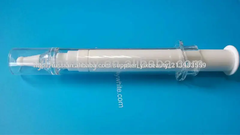 10 мл зубы отбеливающий гель, для пустой шприц трубки