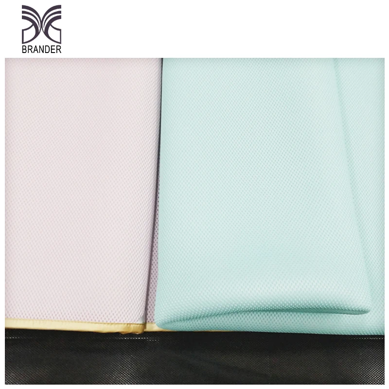 custom 5-7mm think 3d air mesh fabric for Breathable lining mattress material mesh mat Heating mattress