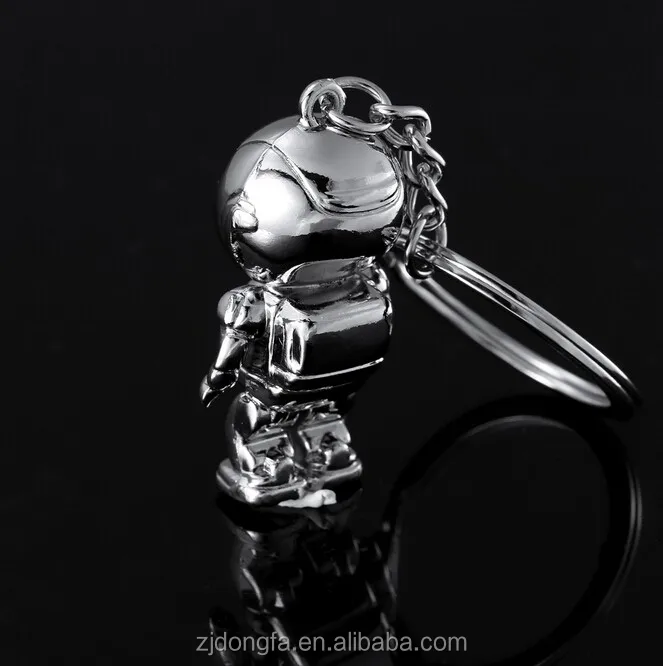 New Design Cartoon Robot Keychain - Astronaut Keychain Car Key Chain Asimo Key Chain Astronauts Shaped Key Ring