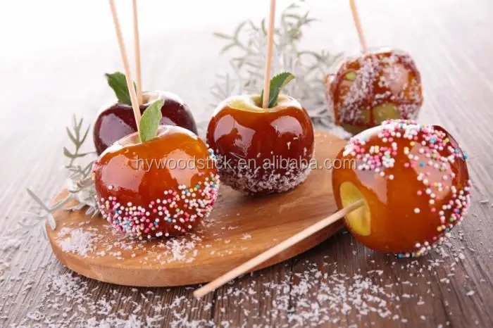 Biodegradable Wooden Lollipop Sticks Rock Candy Suckers