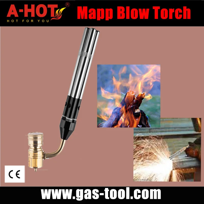 Triple-Tip Good Quality Swivel 360 Degree Gas Blow Hand Torch