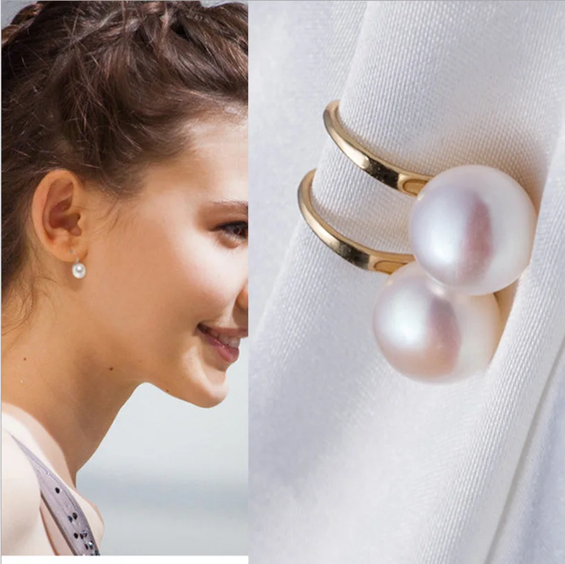 
2021 Manufacturer sells Korean edition pearls, ABS environmental protection artificial pearls Earrings for women 