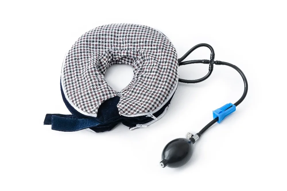 2022 Double Neck Strap Traction Orthopedic Device Collar Covering Cervical Fixation
