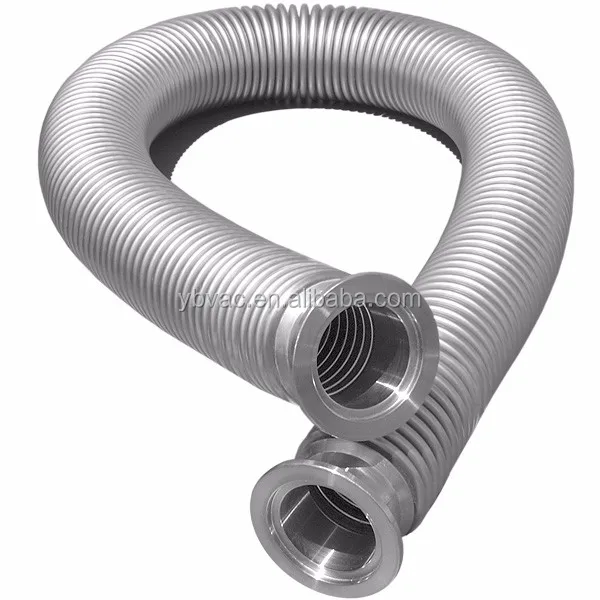 vacuum bellows metal flexible hoses KF50 thin wall