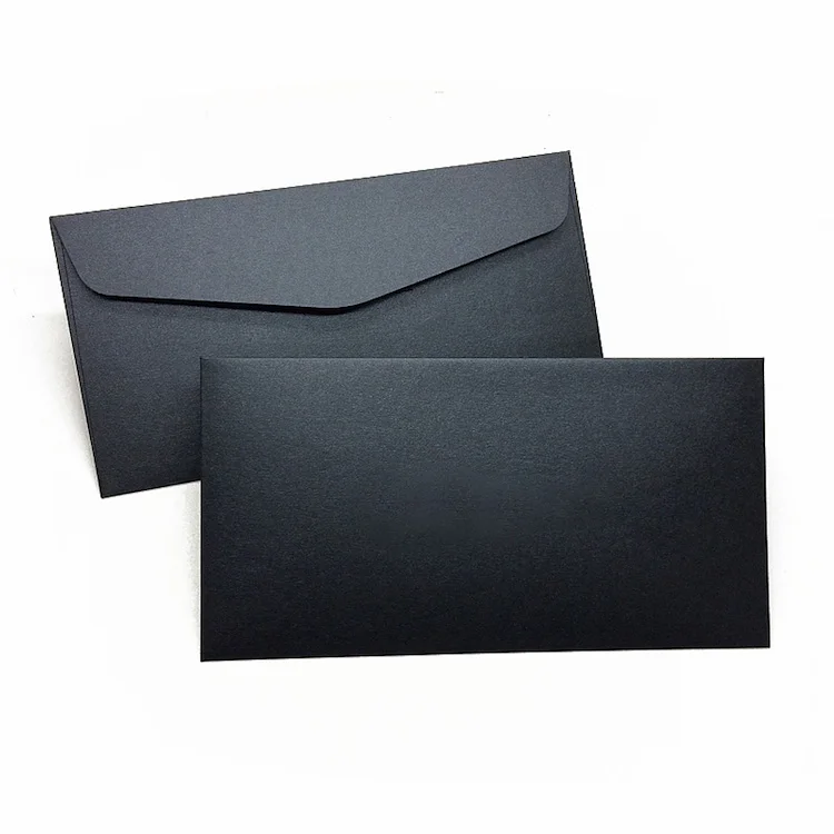 Glitter Pearl Paper Wedding Envelopes Custom Logo Cardboard Gold Foil Envelopes
