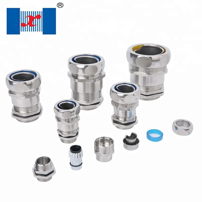 Waterproof End Style Straight Joint Metal Flexible Conduit Connector