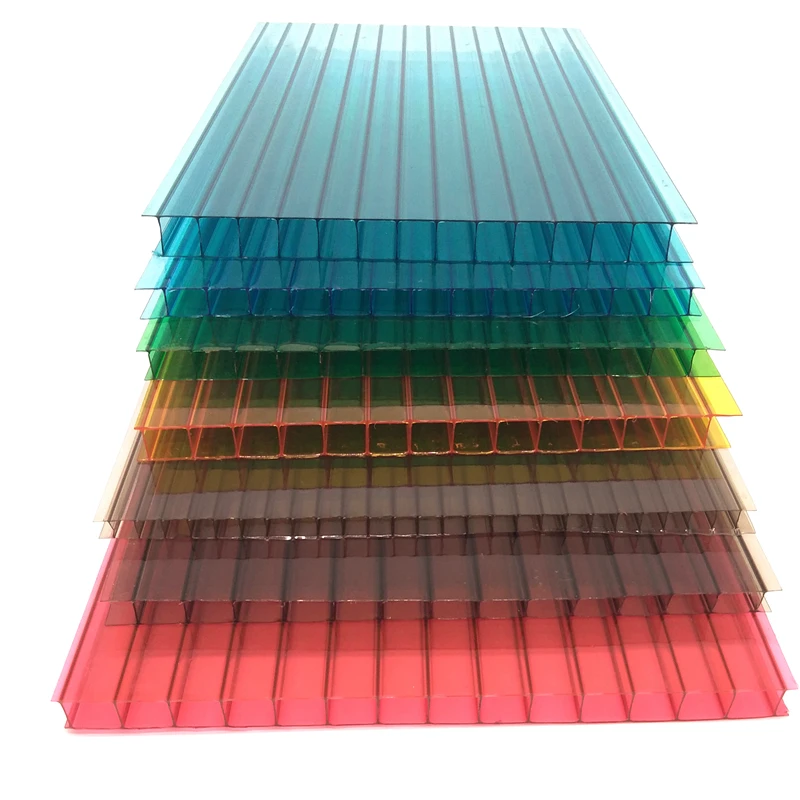 
mini tunnel greenhouse plastic clips used agricultural greenhouse solid hollow polycarbonate sheet for sale 