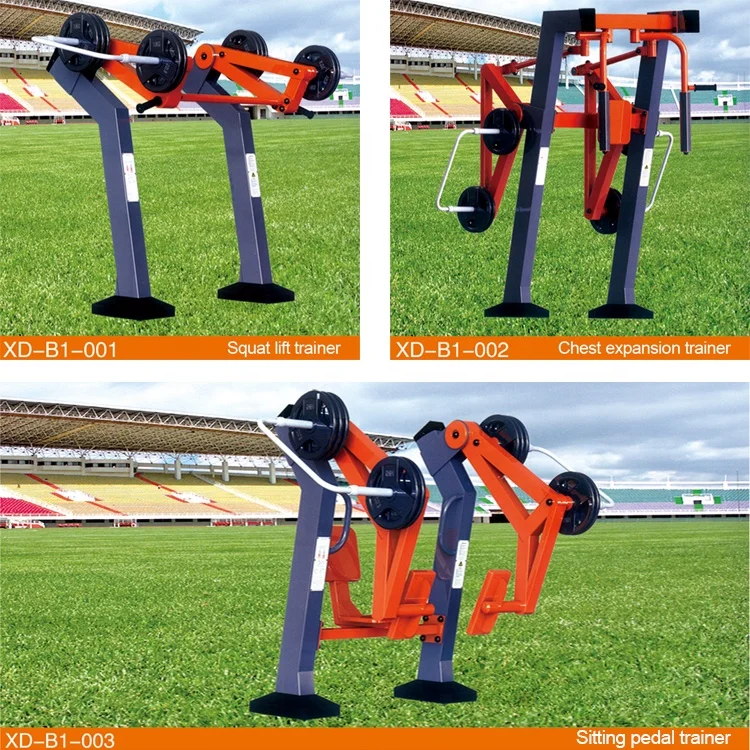 Outdoor Public Fitness Ground Chest Training Expander Chest Exercise Equipment Outdoor Gym Sports Equipment
