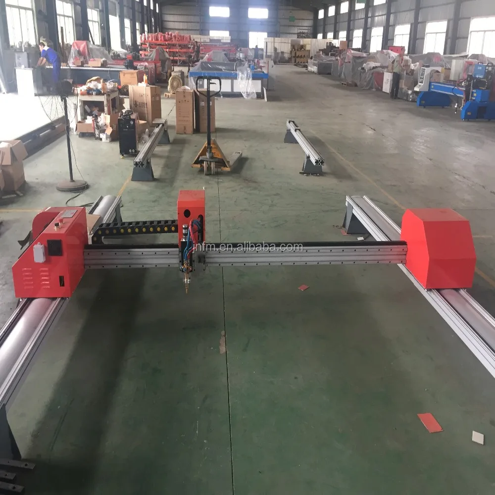 Jinan China CNC Flame and Plasma Metal Cutting Machine For Steel And Stainless