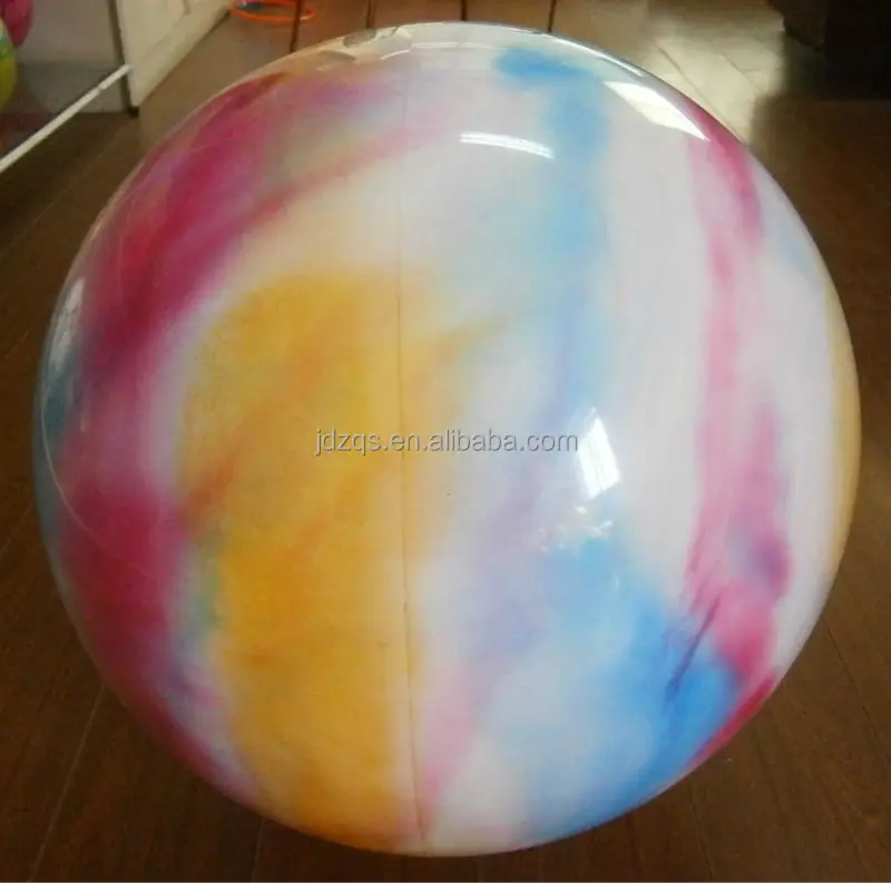 PVC Inflatable Toy Rainbow Balls For Adults And Children Use