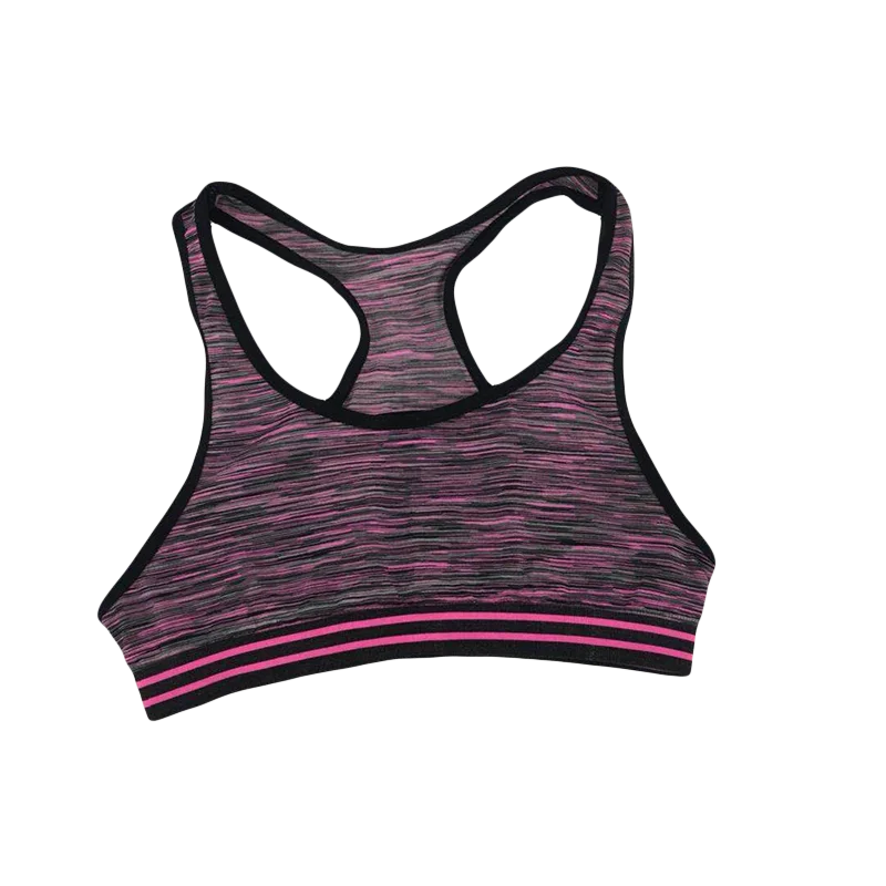 
Seamless School Girls Underwear Junior Girls Sport Bralette seamless criss-cross Racerback Sports Bra 