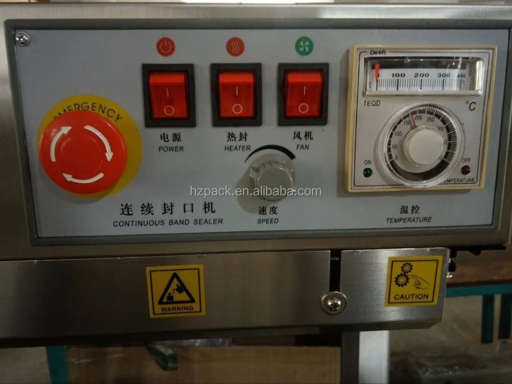 FR-450 Automatic Vertical Bag Continous Band Sealing Machine