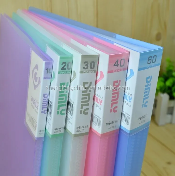 Custom A4 plastic file storage box Office & school stationery plastic file case