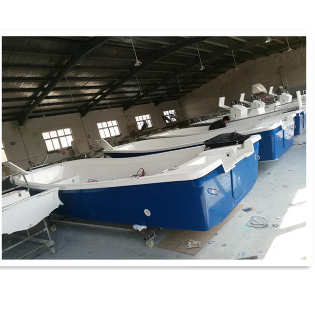 Liya Fiberglass Outboard Fishing Boat 19ft Small Boat With Engine