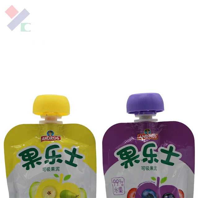 Stand up Spout Pouch Doy Pack Spout Pouch Transparent for Drink/snack /drinking Water Plastic Gravure Printing Food Grade Bopp