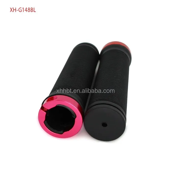 XH-G148L bicycle Aluminum rubber motocross hand grips bicycle grips for handlebar