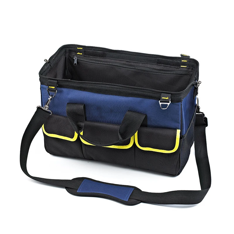 Waterproof 600D Fabric Carpenters Plumbers Multisize 13 to 23 inches Heavy Duty Electrical Electricians garden Tool Bag