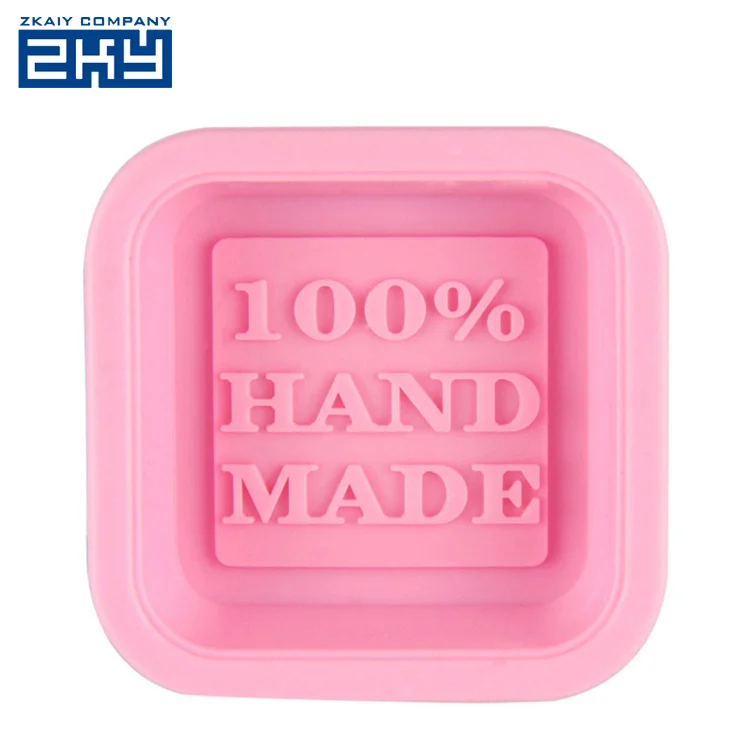 Food Grade Customized 3D 100% Hand Made Silicone Soap Mold