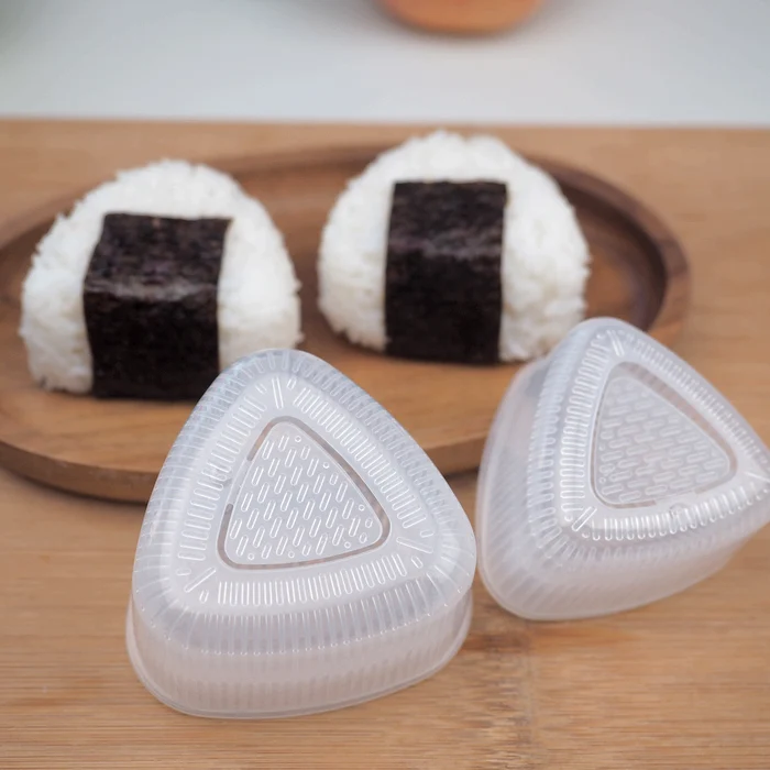 2pc Quality Japanese Sankaku Onigiri Sushi Mold Rice Ball Maker