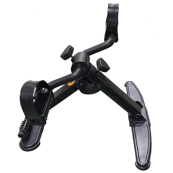 New Stationary Best Small Under Desk Foot Folding Foldable Mini Pedal Stepper Exercise Leg Exerciser Bike for Aged Elderly