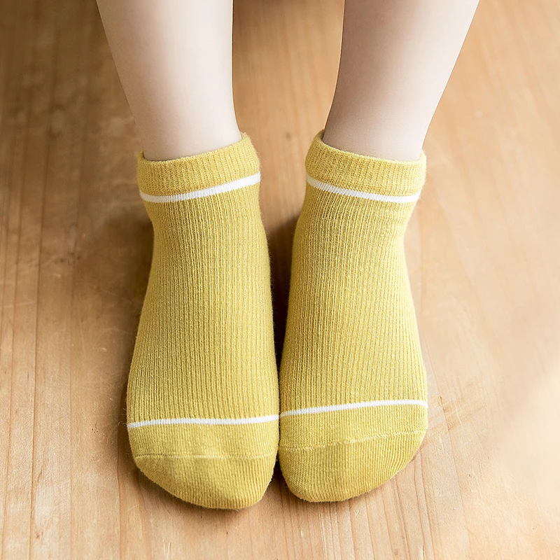 2019 high quality 100% cotton colorful boys girls anklet sport school Socks for children