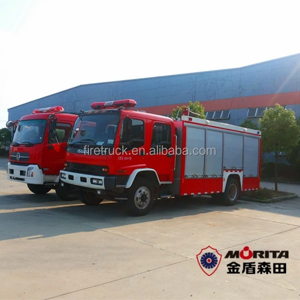 MAN Chassis Water Tanker Fire Fighting Truck/Water Cannon Vehicle with 7000kg  tanker
