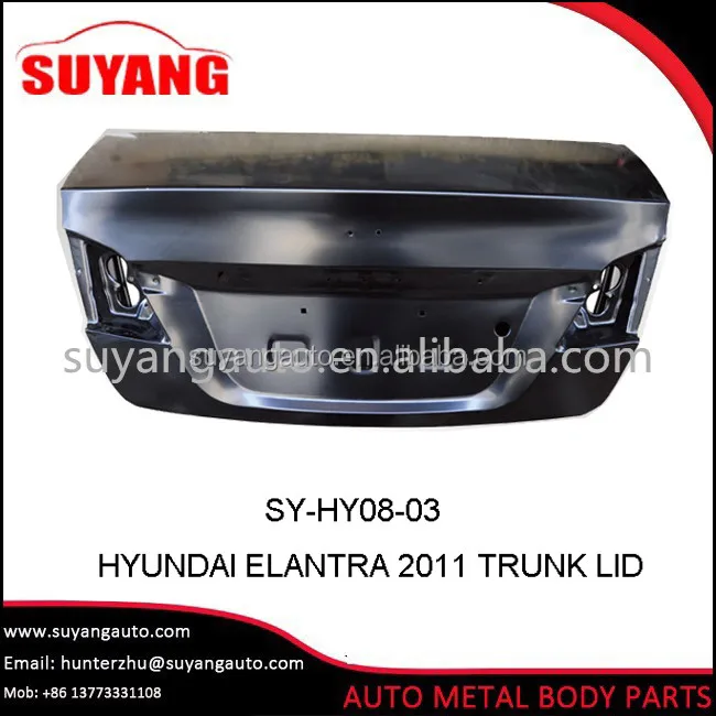 Car trunk lid Hyundai Elantra 2011 auto parts