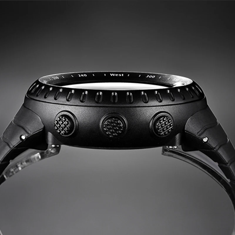 Factory Wholesale Wrist Watches Men Luxury Digital Waterproof Rubber Watch