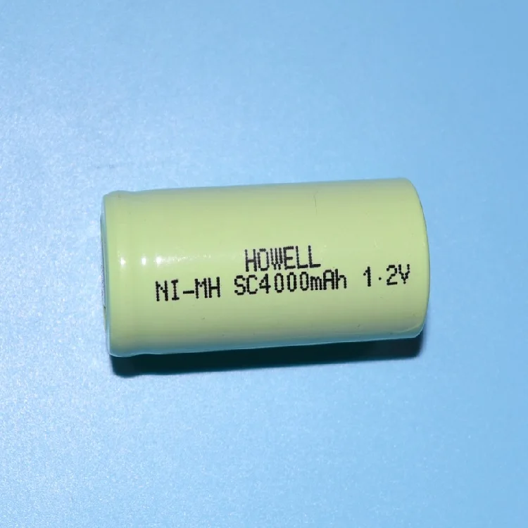 ni-mh sc3000mah 1.2v battery 1.2v 3000mah sub c nimh battery sc3000 1.2v 3000mah