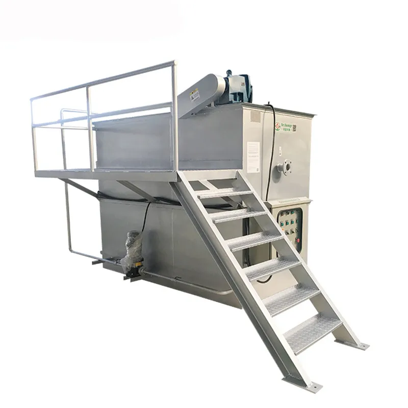 oil refining wastewater treatment dissolved air flotation units DAF