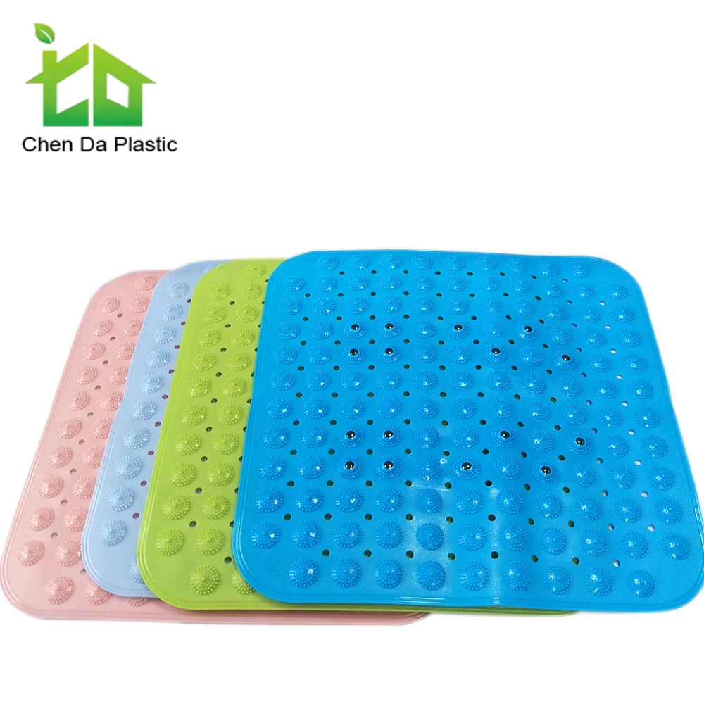 Best Selling PVC Plastic Mat Foot Massage Bath Mat