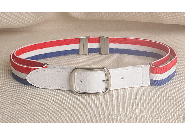 Модные эластичные детские ремни 2,5 см, эластичные ремни FT-4688 для маленьких мальчиков