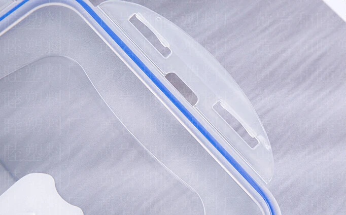 Rectangular plastic food container 5 pcs of  sets