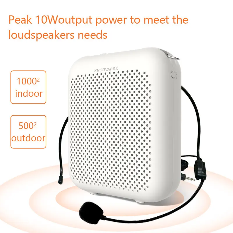 UHF Wireless  Mini Powerful Loudspeaker Guide Speaker Voice Amplification Teaching voice amplifier