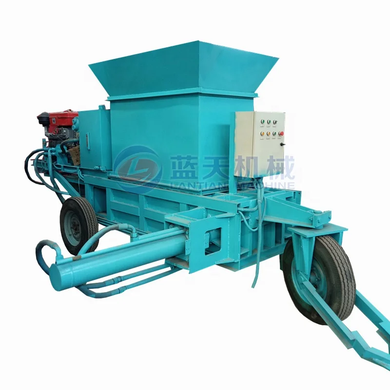 mini straw corn stalk compact hay baler press square for sale price