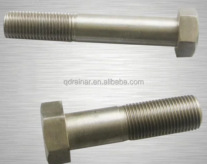 Болт из нержавеющей стали с шестигранной головкой ISO 4014 4017