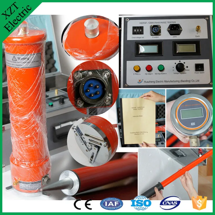 Разработан новый 40kv-300kv DC Hipot Тестер Высокого Напряжения Генератора